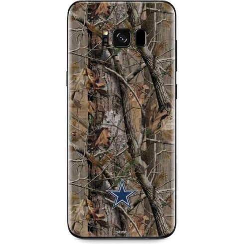 NFL Dallas Cowboys Realtree AP Camo Galaxy S8 Plus Skin
