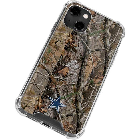 NFL Dallas Cowboys Realtree AP Camo iPhone 14 Clear Case