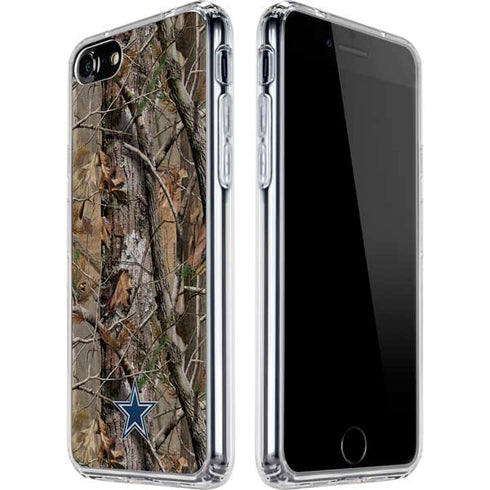 NFL Dallas Cowboys Realtree AP Camo iPhone SE (2nd & 3rd Gen) Clear Case