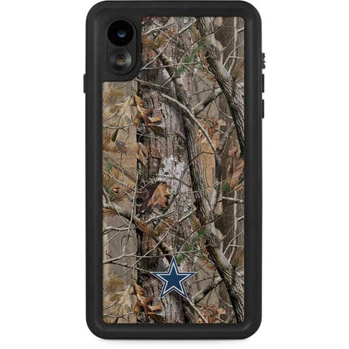 NFL Dallas Cowboys Realtree AP Camo iPhone XR Waterproof Case