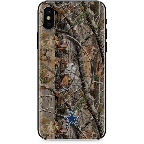 NFL Dallas Cowboys Realtree AP Camo iPhone XS Skin