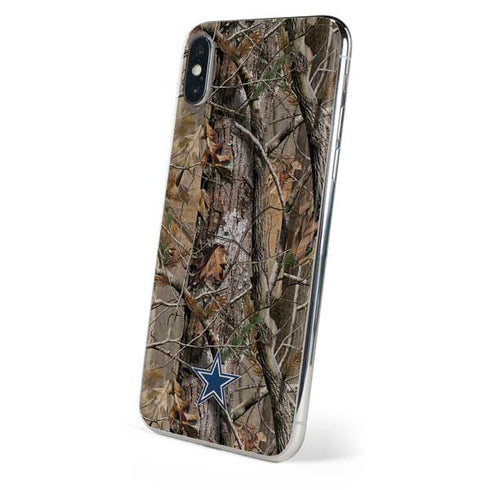 NFL Dallas Cowboys Realtree AP Camo iPhone XS Skin