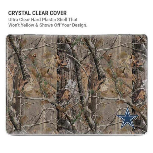 NFL Dallas Cowboys Realtree AP Camo MacBook Air 15in (2023-2025) Case plus Skin