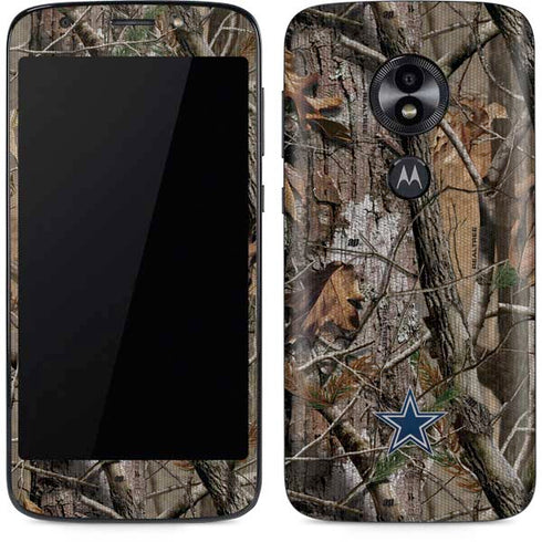 NFL Dallas Cowboys Realtree AP Camo Moto E5 Play Skin
