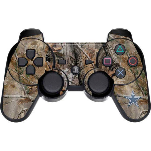 NFL Dallas Cowboys Realtree AP Camo PS3 Dual Shock wireless controller Skin