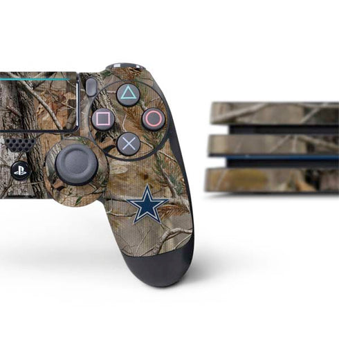 NFL Dallas Cowboys Realtree AP Camo PS4 Pro Bundle Skin