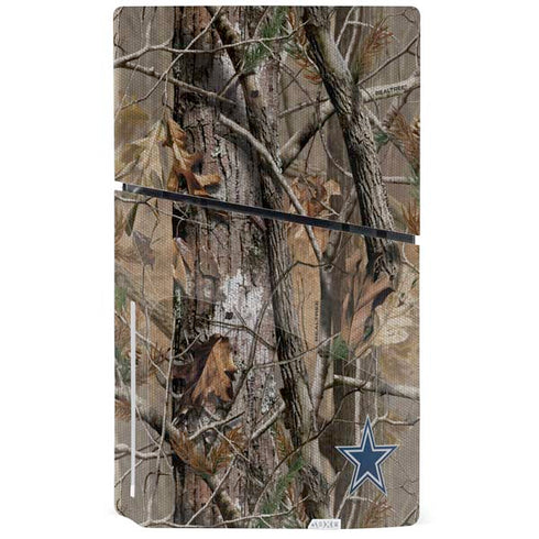 NFL Dallas Cowboys Realtree AP Camo PS5 Slim Disk Bundle Skin