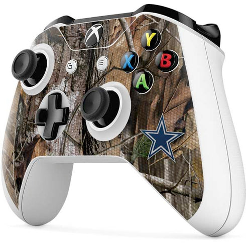 NFL Dallas Cowboys Realtree AP Camo Xbox One S Controller Skin