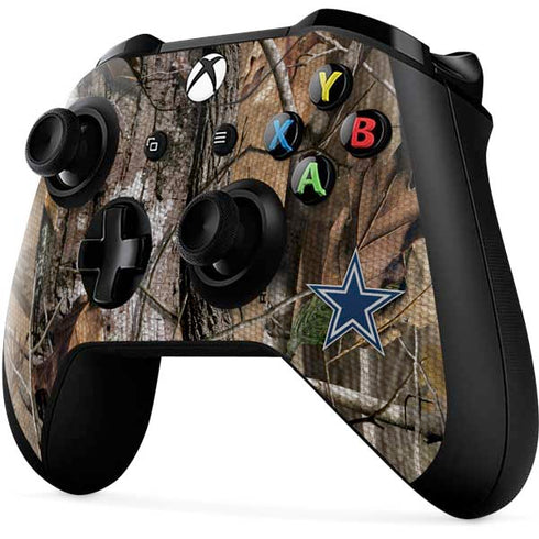 NFL Dallas Cowboys Realtree AP Camo Xbox One X Controller Skin