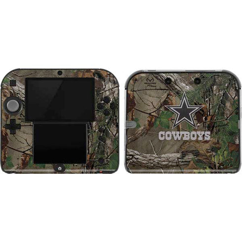 NFL Dallas Cowboys Realtree Xtra Green Camo Nintendo 2DS Skin