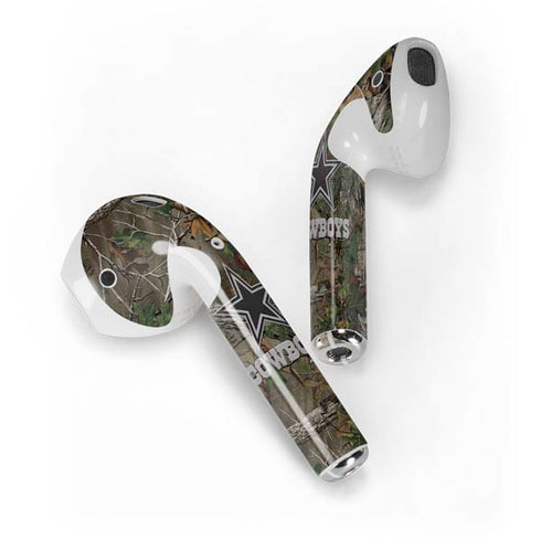 NFL Dallas Cowboys Realtree Xtra Green Camo Apple AirPods Skin