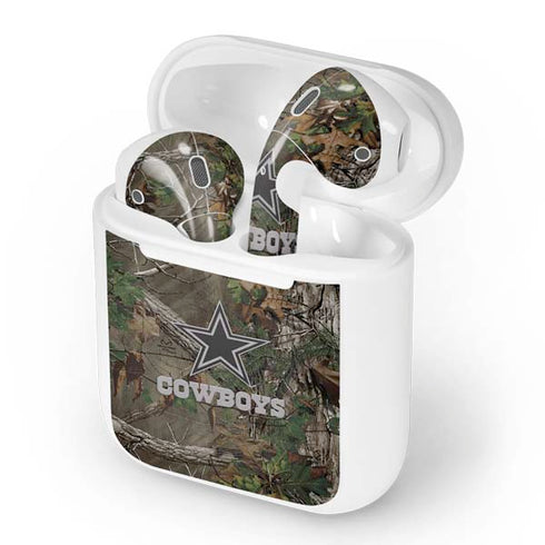 NFL Dallas Cowboys Realtree Xtra Green Camo Apple AirPods Skin