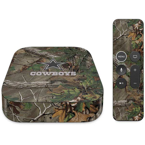 NFL Dallas Cowboys Realtree Xtra Green Camo Apple TV Skin