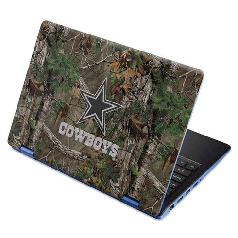 NFL Dallas Cowboys Realtree Xtra Green Camo Aspire R11 11.6in Skin