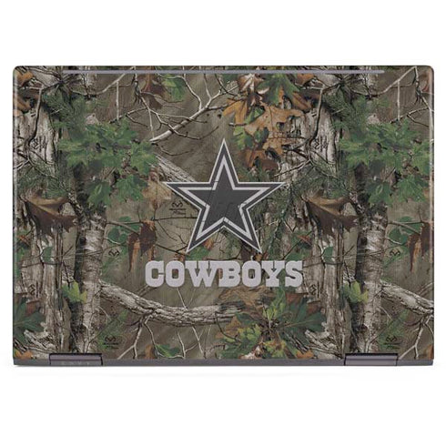 NFL Dallas Cowboys Realtree Xtra Green Camo HP Envy Skin