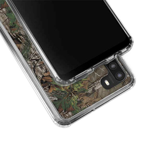 NFL Dallas Cowboys Realtree Xtra Green Camo Galaxy A21 Clear Case