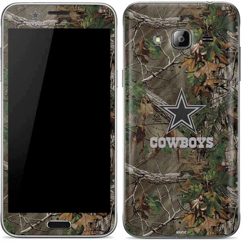 NFL Dallas Cowboys Realtree Xtra Green Camo Galaxy J3 Skin