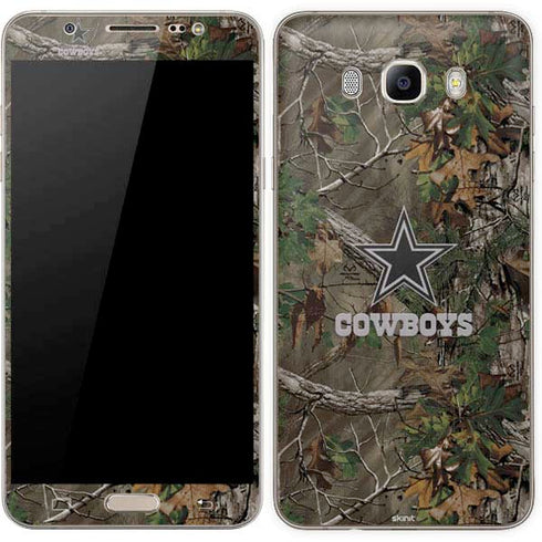 NFL Dallas Cowboys Realtree Xtra Green Camo Galaxy J7 Skin