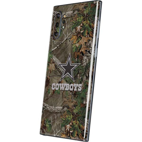NFL Dallas Cowboys Realtree Xtra Green Camo Galaxy Note 10 Plus Skin