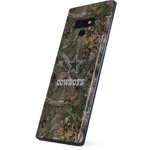 NFL Dallas Cowboys Realtree Xtra Green Camo Galaxy Note 9 Skin