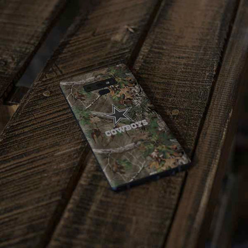 NFL Dallas Cowboys Realtree Xtra Green Camo Galaxy Note 9 Skin