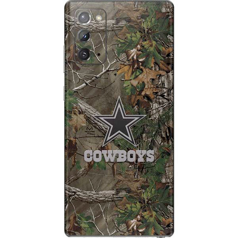 NFL Dallas Cowboys Realtree Xtra Green Camo Galaxy Note20 5G Skin
