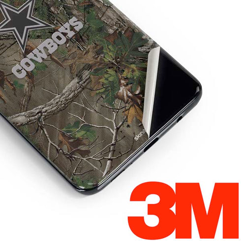 NFL Dallas Cowboys Realtree Xtra Green Camo Galaxy S10 Plus Skin