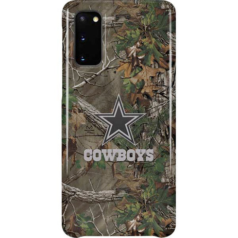 NFL Dallas Cowboys Realtree Xtra Green Camo Galaxy S20 Lite Case