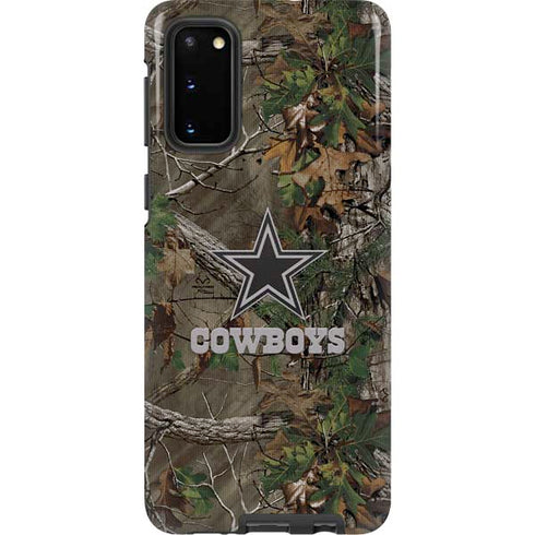 NFL Dallas Cowboys Realtree Xtra Green Camo Galaxy S20 Pro Case