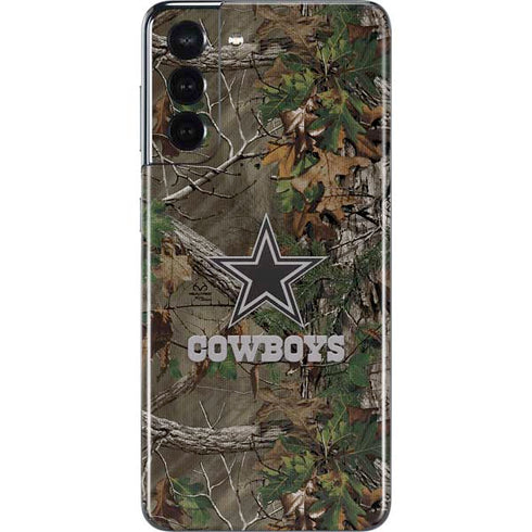 NFL Dallas Cowboys Realtree Xtra Green Camo Galaxy S21 5G Skin