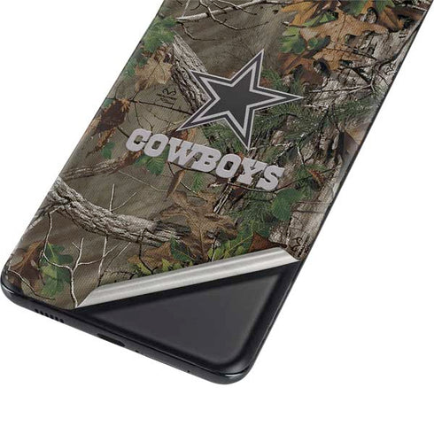 NFL Dallas Cowboys Realtree Xtra Green Camo Galaxy S21 5G Skin