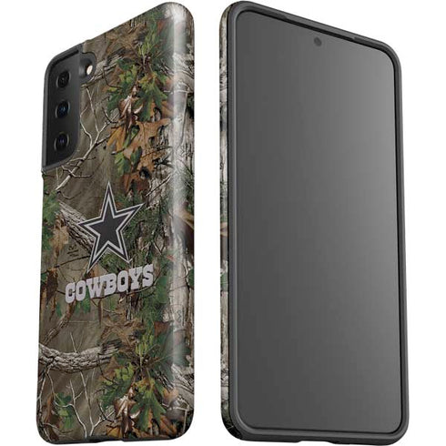 NFL Dallas Cowboys Realtree Xtra Green Camo Galaxy S21 Plus 5G Pro Case