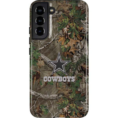 NFL Dallas Cowboys Realtree Xtra Green Camo Galaxy S22 Plus Pro Case
