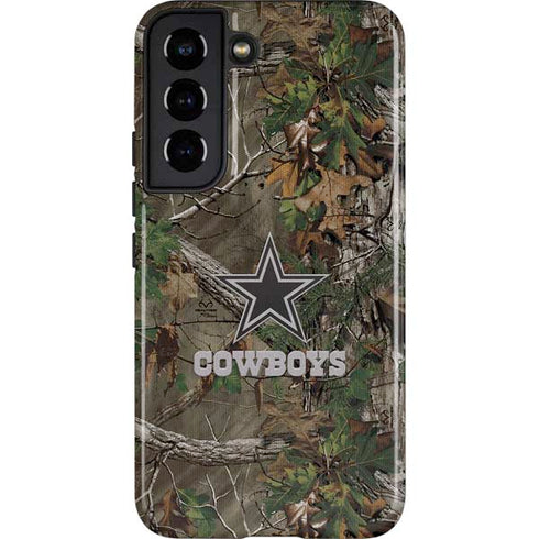 NFL Dallas Cowboys Realtree Xtra Green Camo Galaxy S22 Pro Case