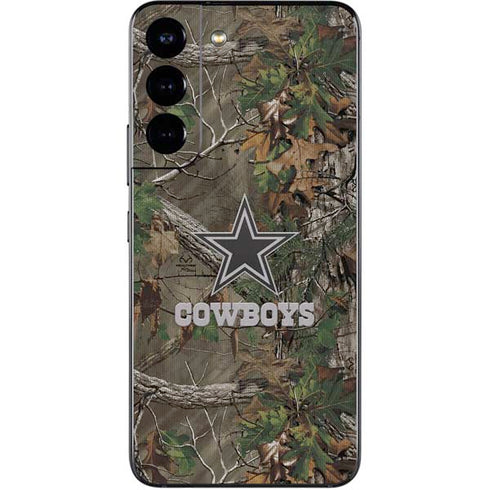 NFL Dallas Cowboys Realtree Xtra Green Camo Galaxy S22 Skin