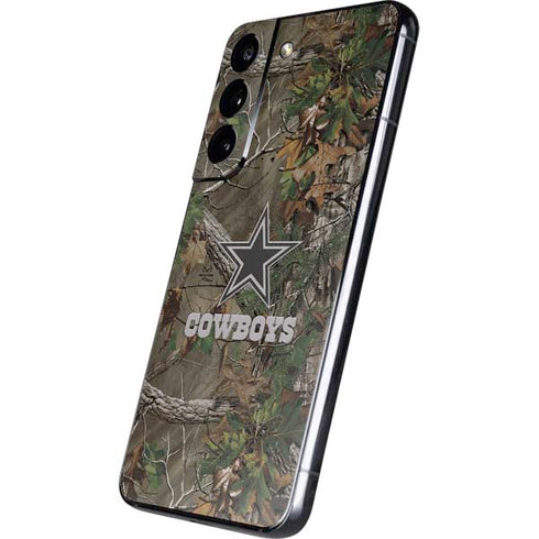 NFL Dallas Cowboys Realtree Xtra Green Camo Galaxy S22 Skin