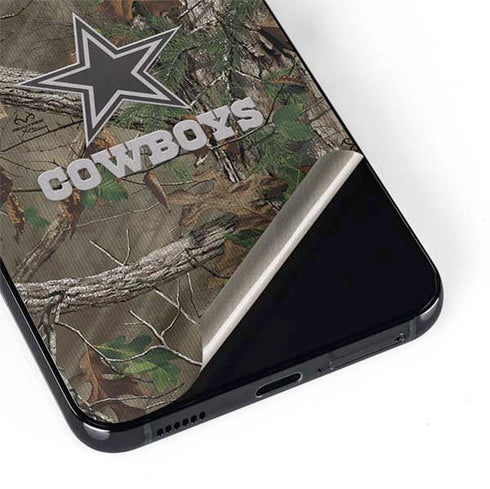 NFL Dallas Cowboys Realtree Xtra Green Camo Galaxy S22 Skin