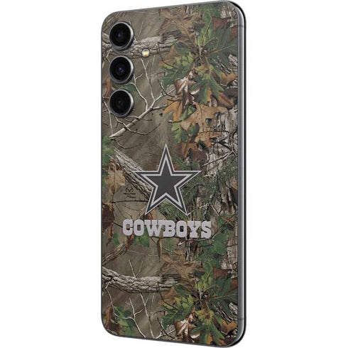 NFL Dallas Cowboys Realtree Xtra Green Camo Galaxy S23 FE Skin