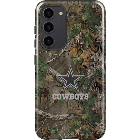NFL Dallas Cowboys Realtree Xtra Green Camo Galaxy S23 Plus Pro Case