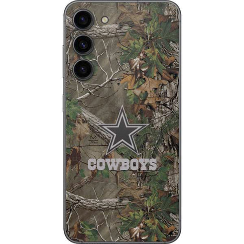 NFL Dallas Cowboys Realtree Xtra Green Camo Galaxy S23 Plus Skin