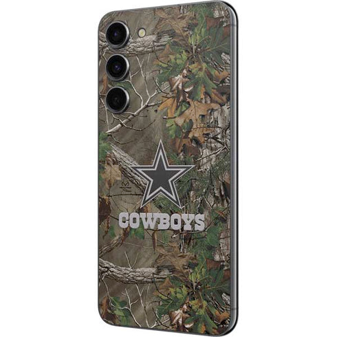 NFL Dallas Cowboys Realtree Xtra Green Camo Galaxy S23 Plus Skin