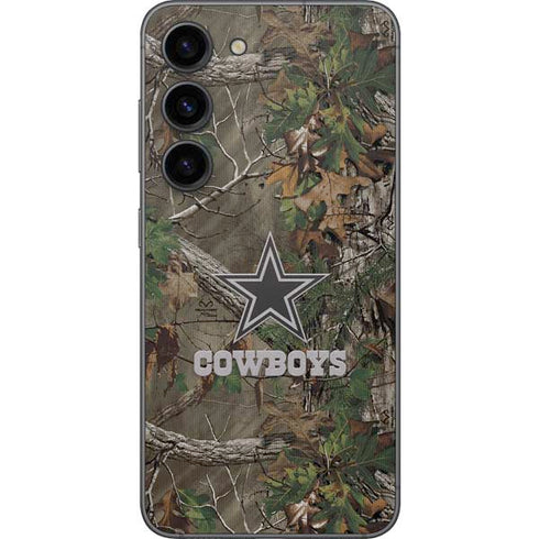NFL Dallas Cowboys Realtree Xtra Green Camo Galaxy S23 Skin