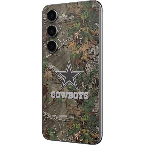 NFL Dallas Cowboys Realtree Xtra Green Camo Galaxy S23 Skin