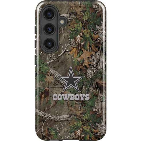 NFL Dallas Cowboys Realtree Xtra Green Camo Galaxy S24 Plus Impact Case