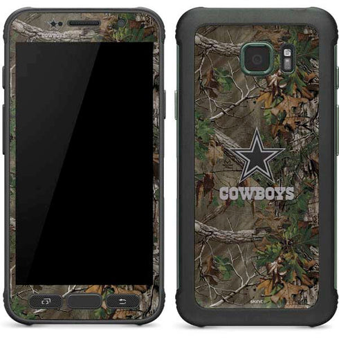 NFL Dallas Cowboys Realtree Xtra Green Camo Galaxy S7 Active Skin