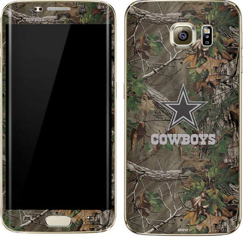 NFL Dallas Cowboys Realtree Xtra Green Camo Galaxy S7 Edge Skin