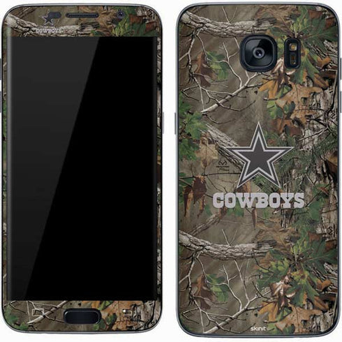 NFL Dallas Cowboys Realtree Xtra Green Camo Galaxy S7 Skin