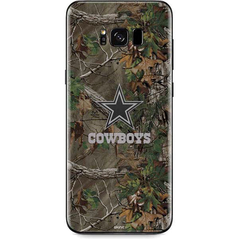 NFL Dallas Cowboys Realtree Xtra Green Camo Galaxy S8 Skin