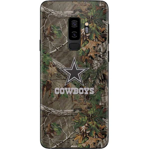 NFL Dallas Cowboys Realtree Xtra Green Camo Galaxy S9 Plus Skin