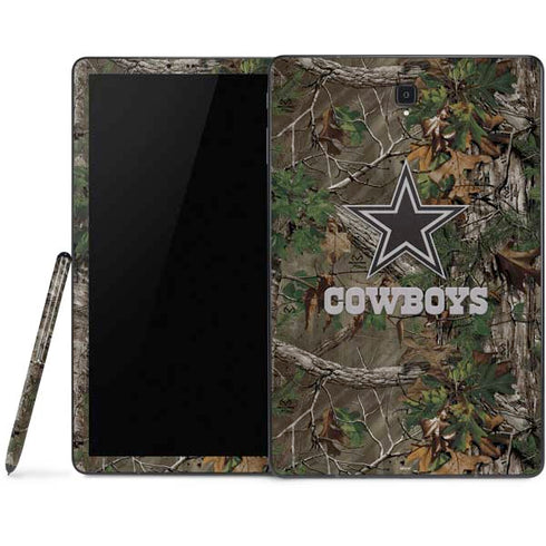 NFL Dallas Cowboys Realtree Xtra Green Camo Samsung Galaxy Tab Skin